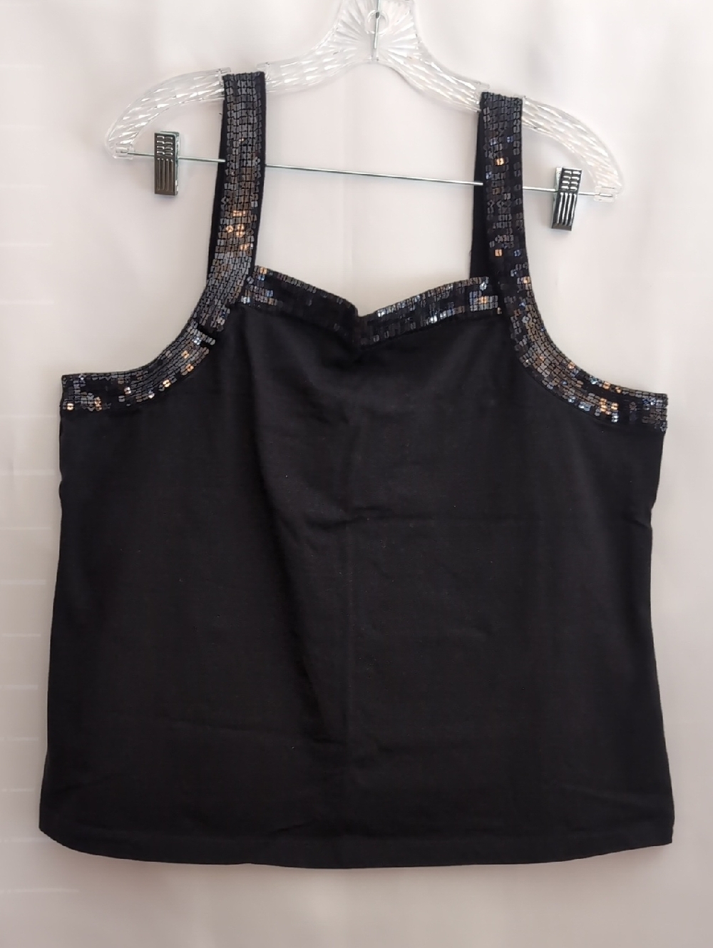 Quacker Factory Sequin Tank Top